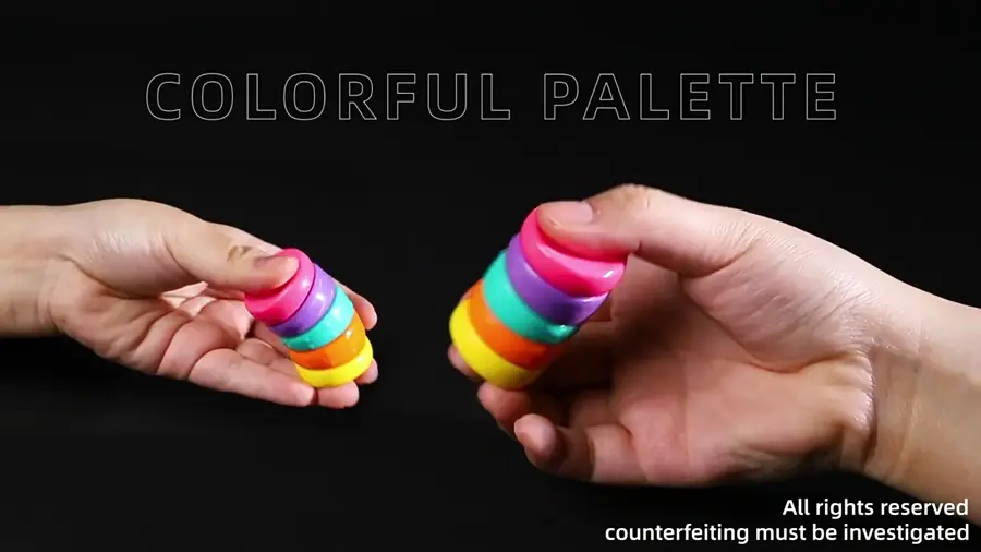 Twist-and-Spin Finger Spinner(24PCS/BOX) video